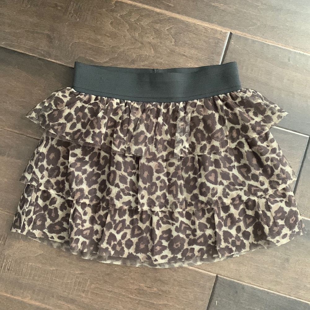 NWOT Children’s Place girls leopard skirt